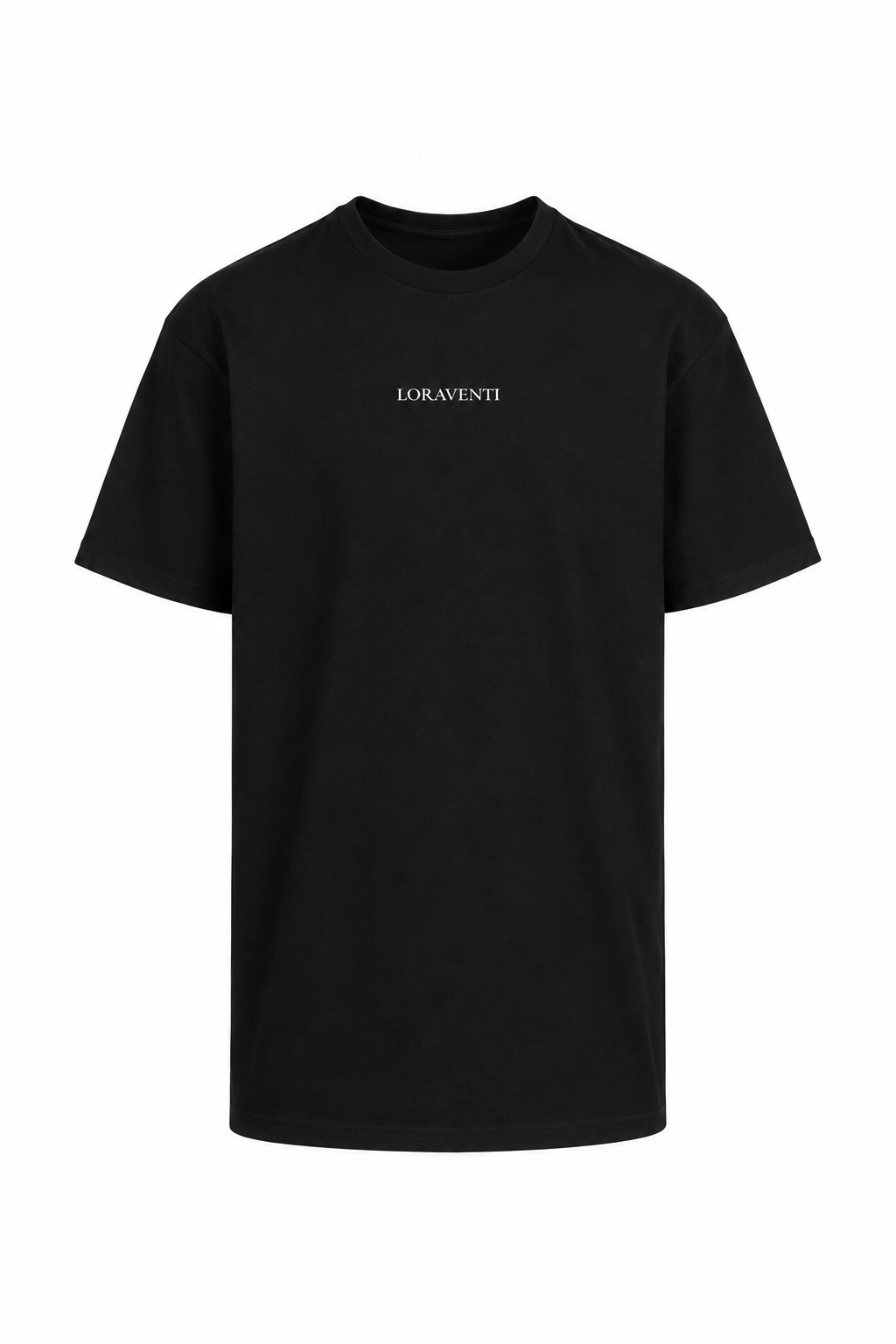 LORAVENTI Monogram Tee Oversized black – Jetzt vorbestellen