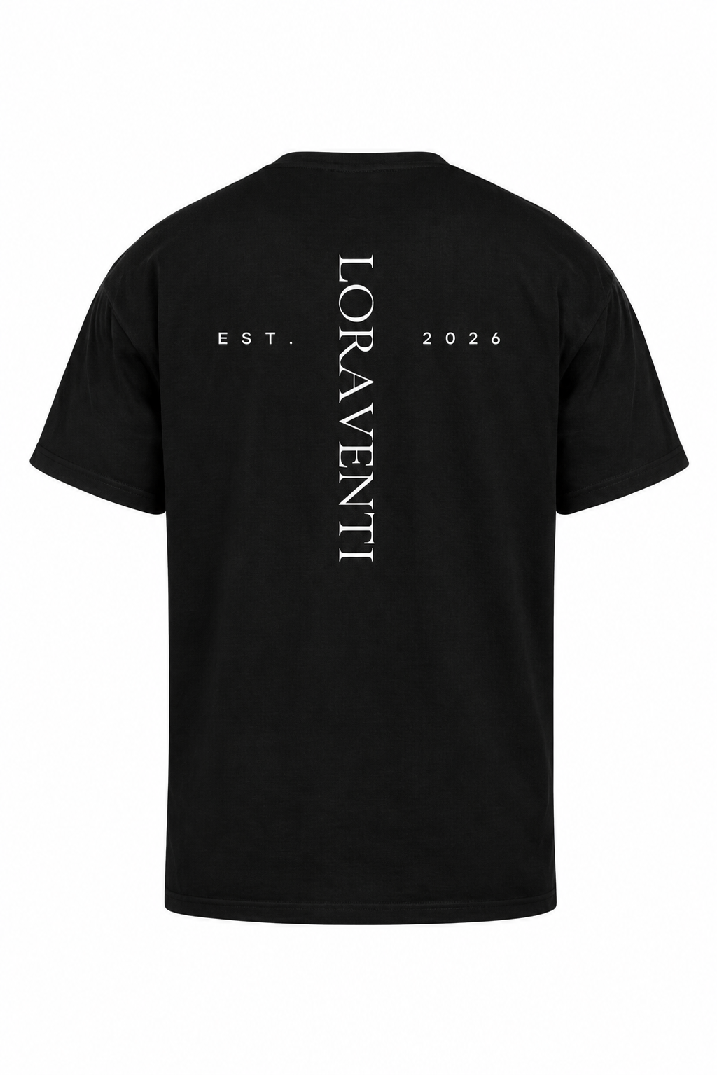 LORAVENTI Essential Tee Oversized black – Jetzt vorbestellen