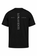 LORAVENTI Essential Tee Oversized black – Jetzt vorbestellen